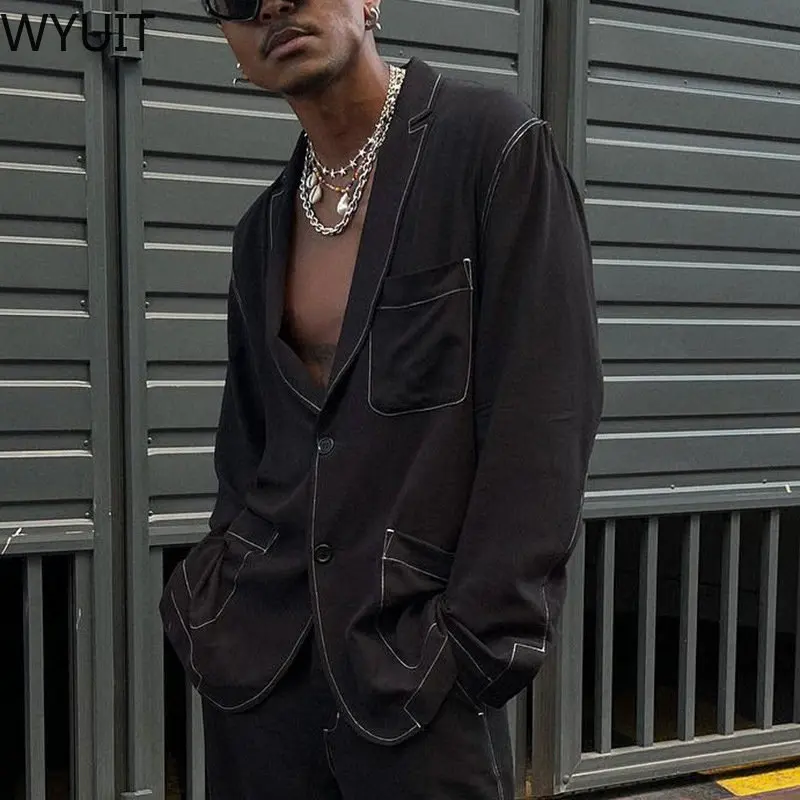 

Fashion Shirts Men 2023 Spring Casual Long Sleeve Turn-down Collar Buttoned Cardigan Autumn Mens Leisure Loose Shirt Streetwear