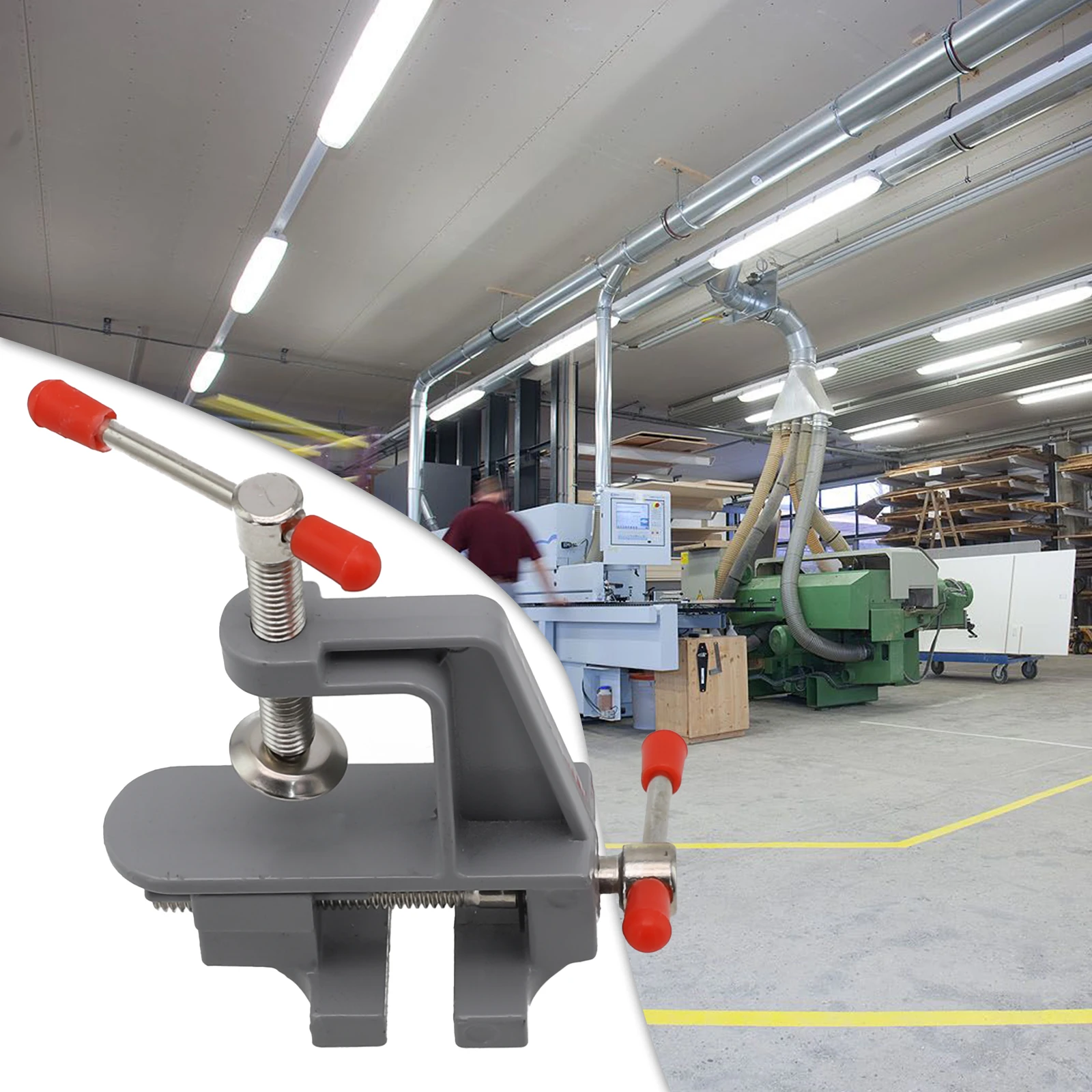 Тиски с фиксированным замком стол поворотный замок плоскогубцы мини-портативные