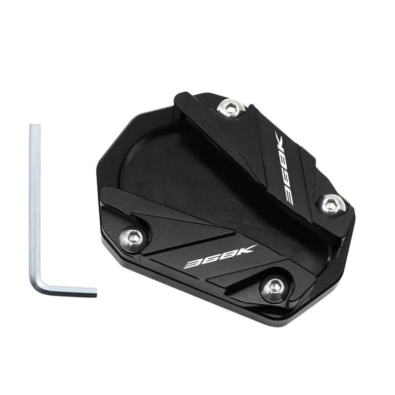 

Для ZONTES 368G 368K 368E 368 K E G аксессуары для мотоциклов, алюминиевая боковая подставка с ЧПУ, увеличенная пластина, удлинитель подставки