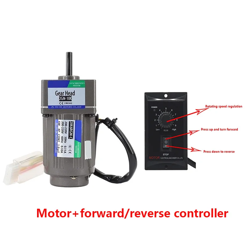 

Двигатель переменного тока PFDE 2IK6GN-C 2GN15K с регулятором скорости