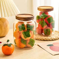 chinese style good luck persimmon creative gift jar glass jar desktop girl room decoration room decoration accessories gift