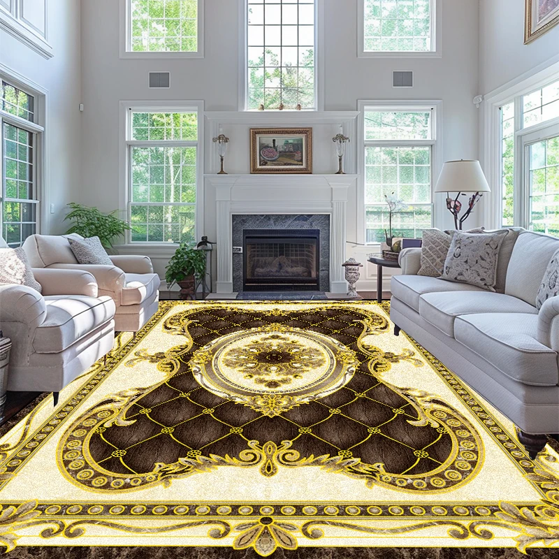 Роскошные ковры в европейском стиле для гостиной традиционная спальня