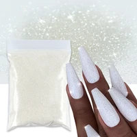 50g sugar glitter for nails powder iridescent fluro bulk fine pigment dust for manicure gel nail art decorations 2022 accessorie