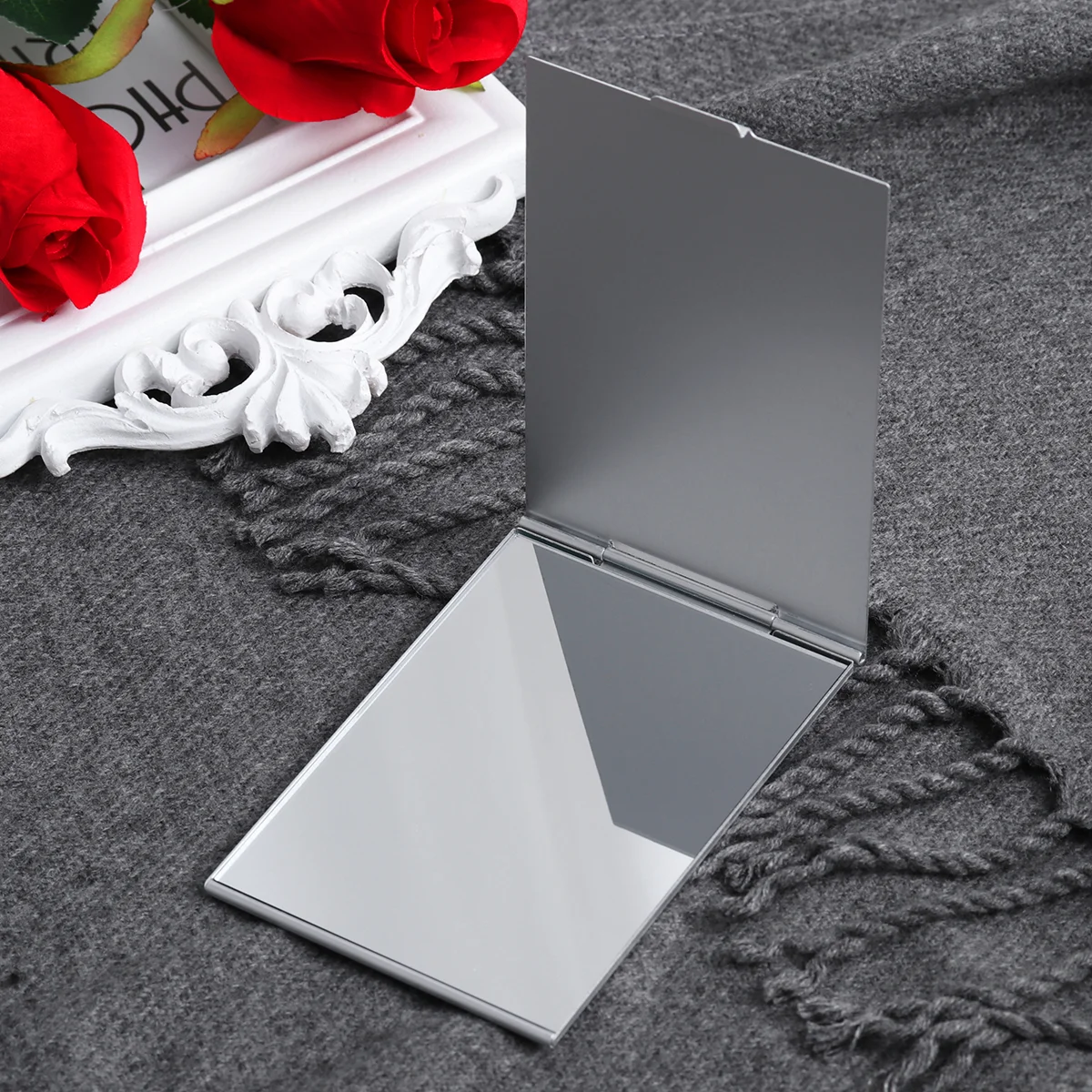 FRCOLOR 115*8 см портативное складное зеркало для макияжа одностороннее дорожное