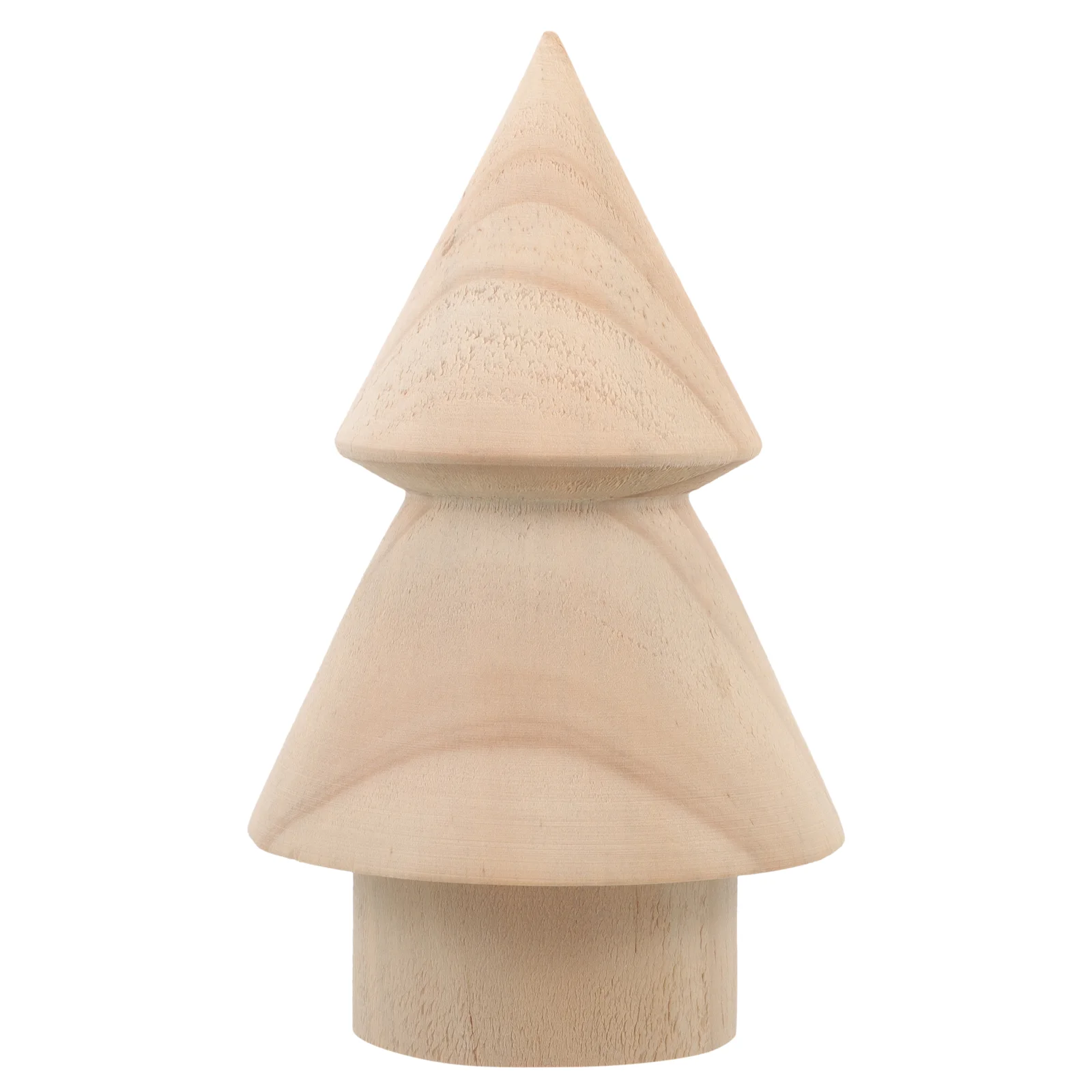 

Unfinished Wooden Tree Decoration DIY Graffiti Wooden Tree Wood Mini Tree