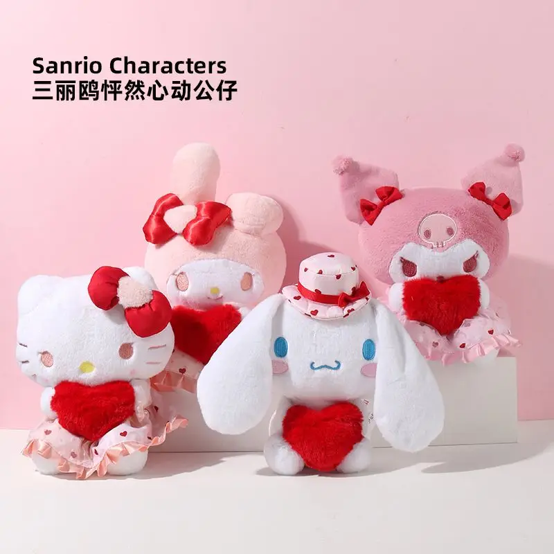 

Kawaii Sanrio плюшевые игрушки Kuromi Cinnamoroll My Melody милая плюшевая кукла высокое качество мультфильм анимация Детские Подарки Игрушки для девочек