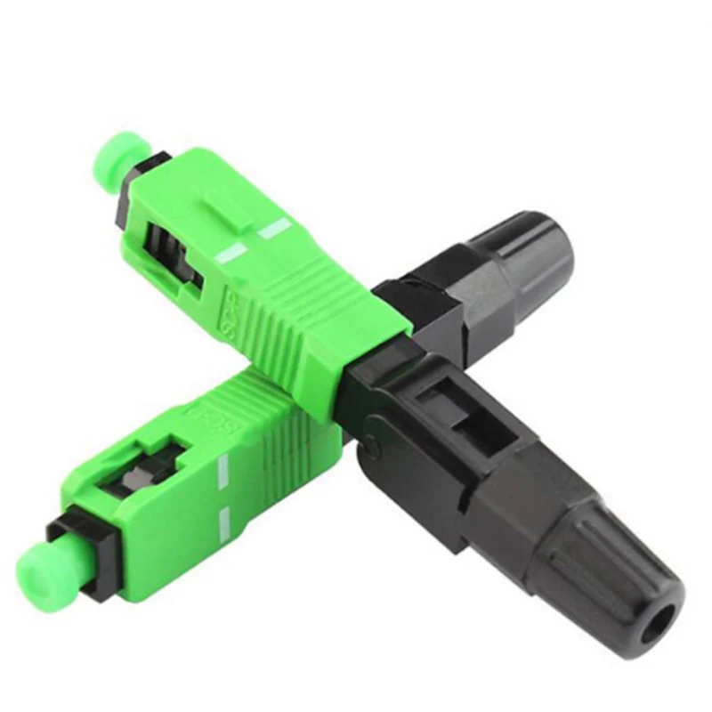 10 шт. одномодовый волоконно-оптический кабель для быстрой сборки SC APC