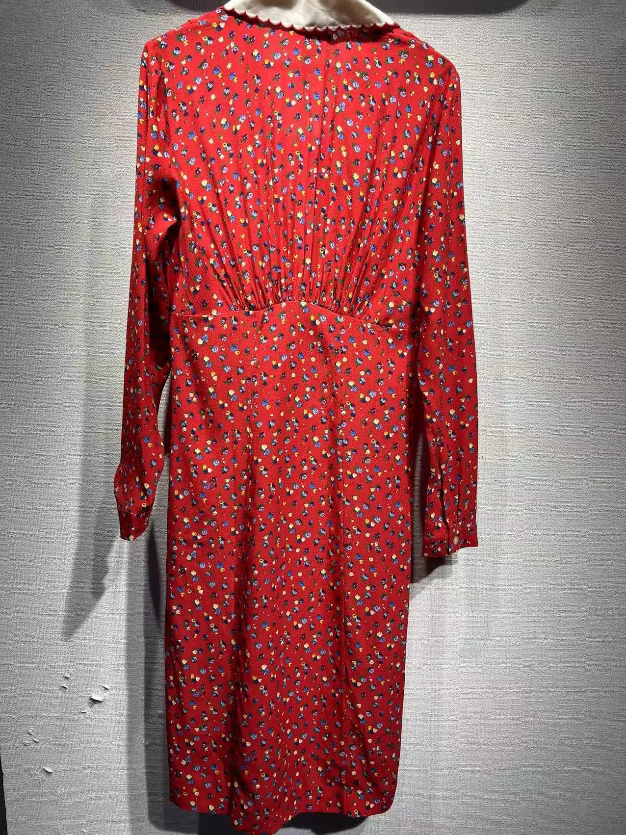 Женское повседневное мини-платье с цветочным принтом винтажные осенние платья