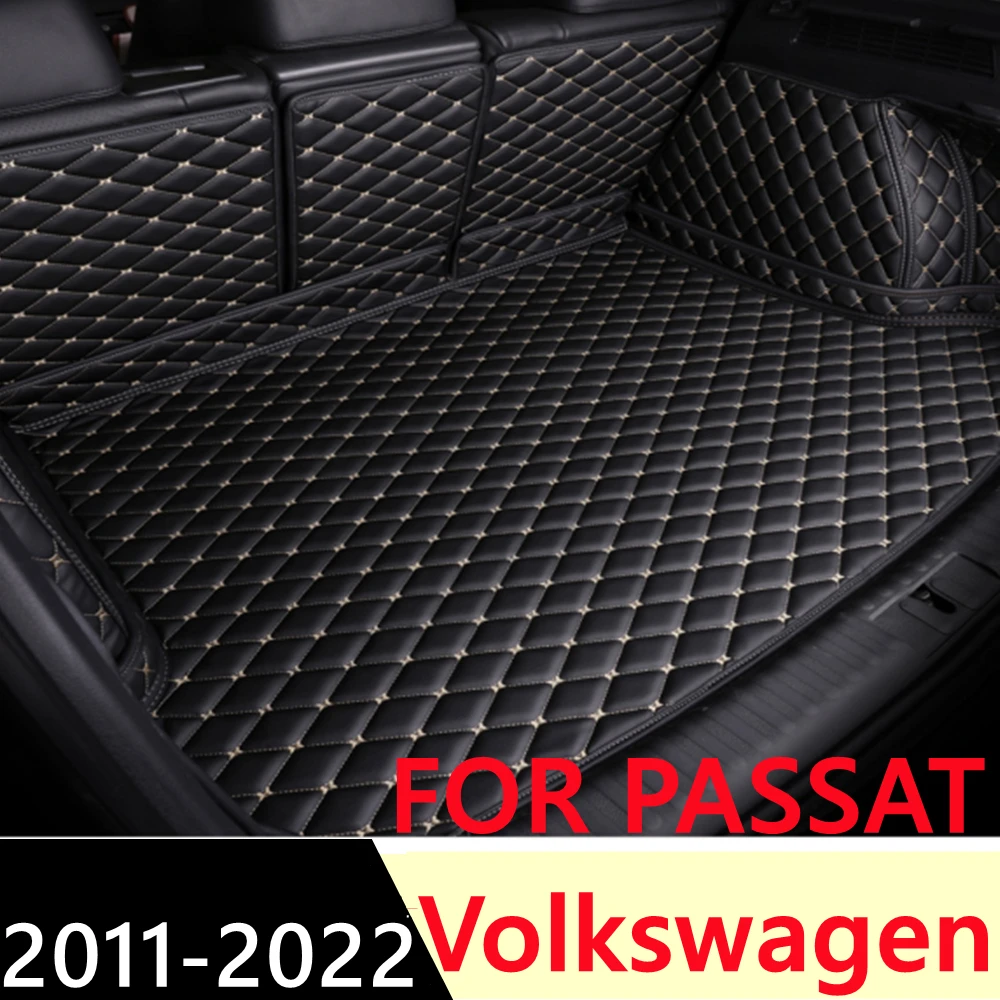

Коврик для багажника автомобиля Volkswagen PASSAT 2011-22, подходит для любой погоды XPE, задний Чехол для груза, коврик, подкладка, задние части багажник...