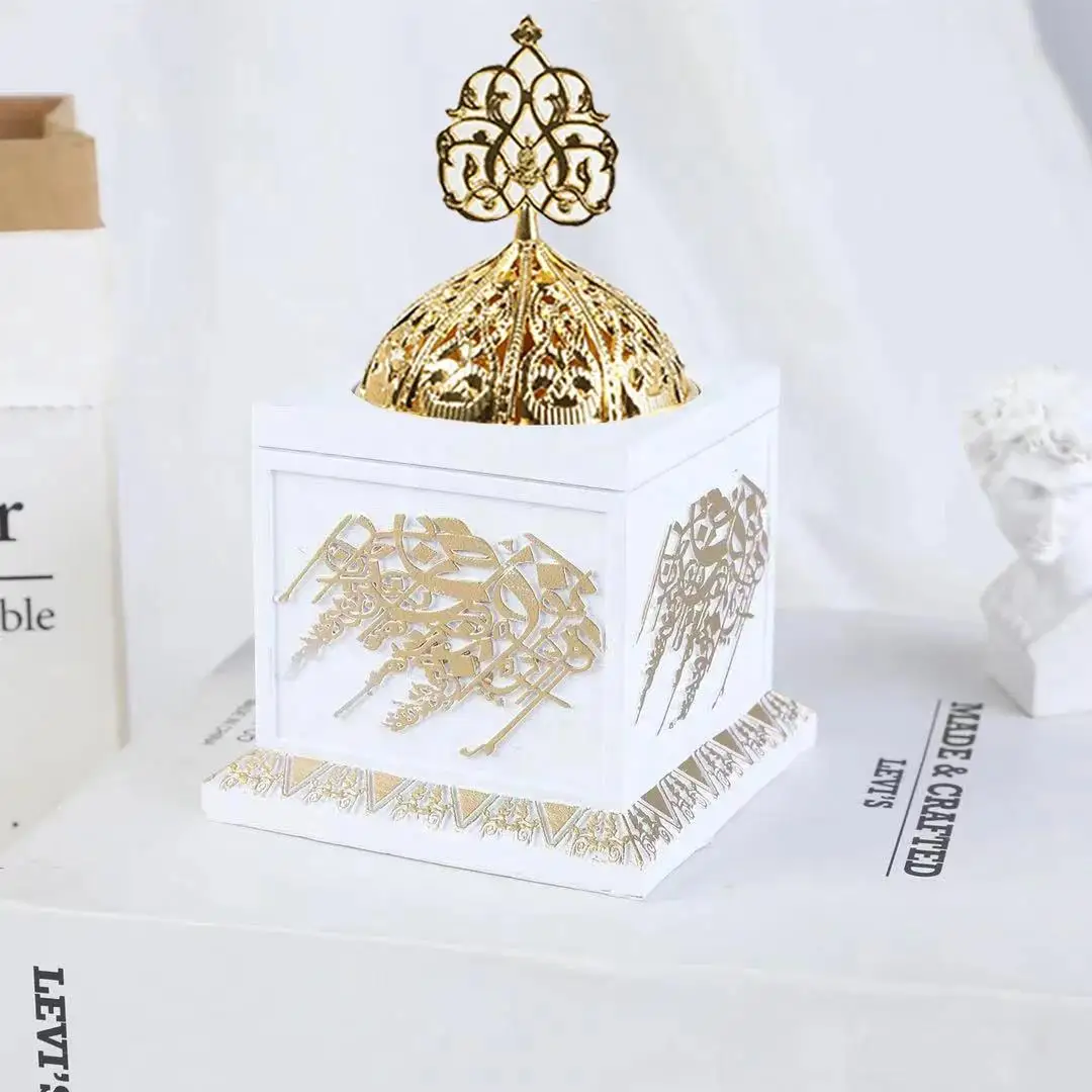 Мини-курильница в стиле Саудовской Аравии квадратная лампа для украшения дома