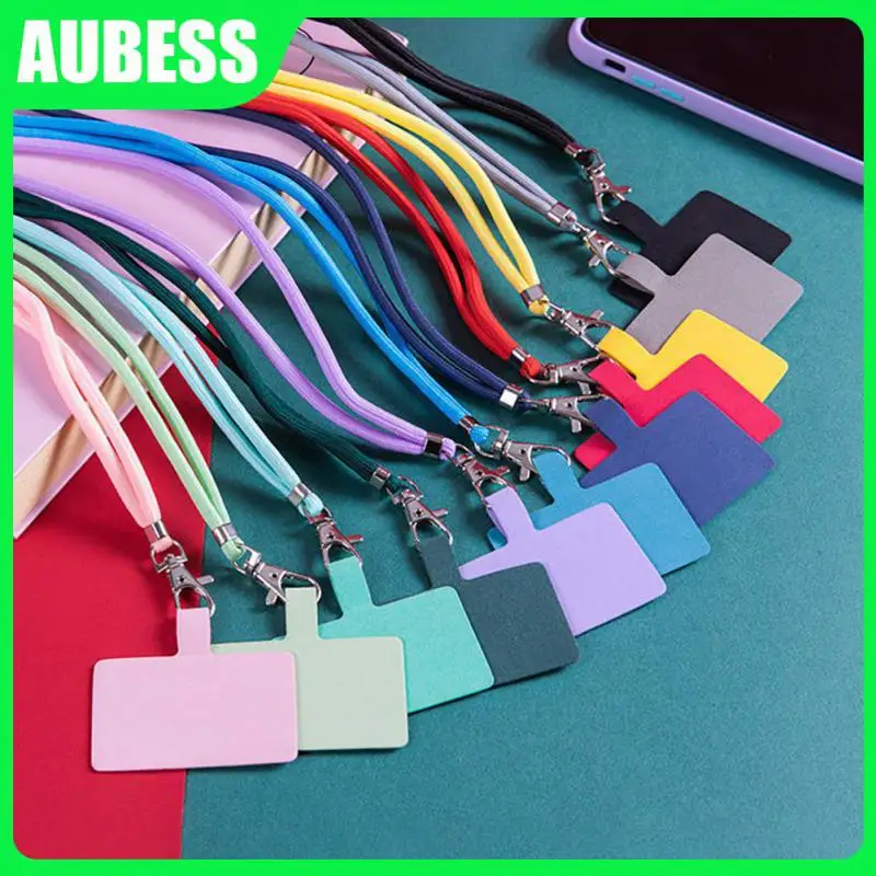 

Mobile Phone Hanging Rope Portable Universal Mobile Phone Lanyard Anti Loss Rope Clip Adjustable Hanging Neck Rope