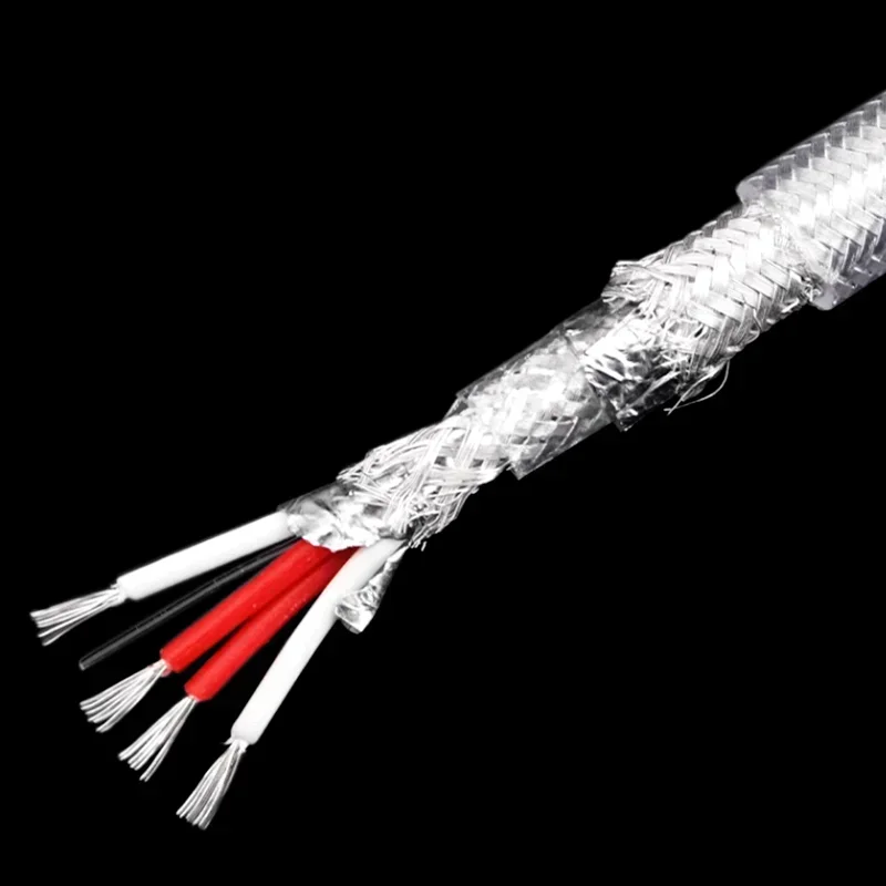 Высококачественный USB-кабель OTG посеребренный медный HiFi A-B для декодера звуковой