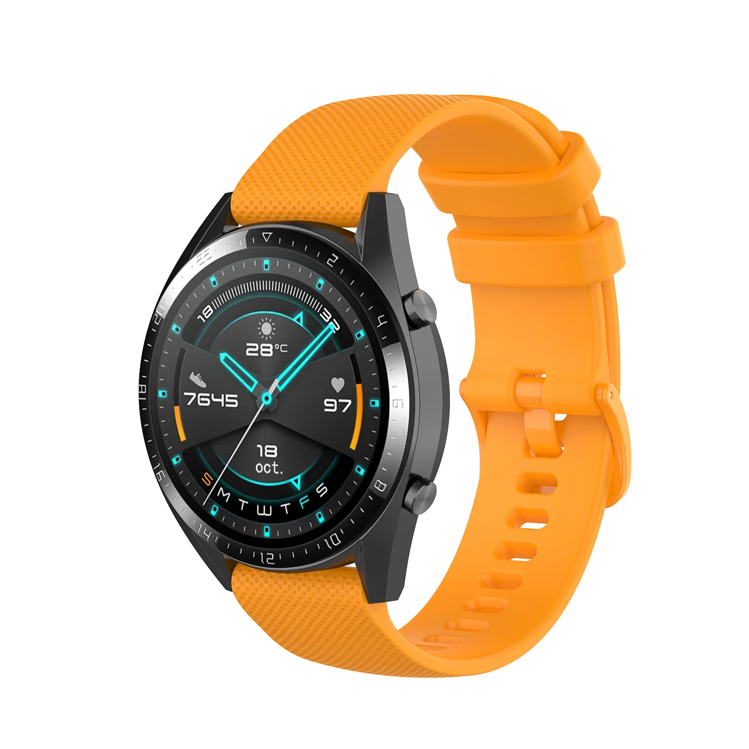 Silicone Straps For Huawei Watch GT3 GT 3 GT2 42mm 46mm 2 Pro Smart Honor Magic Wrist Band Replacement Wriststrap |