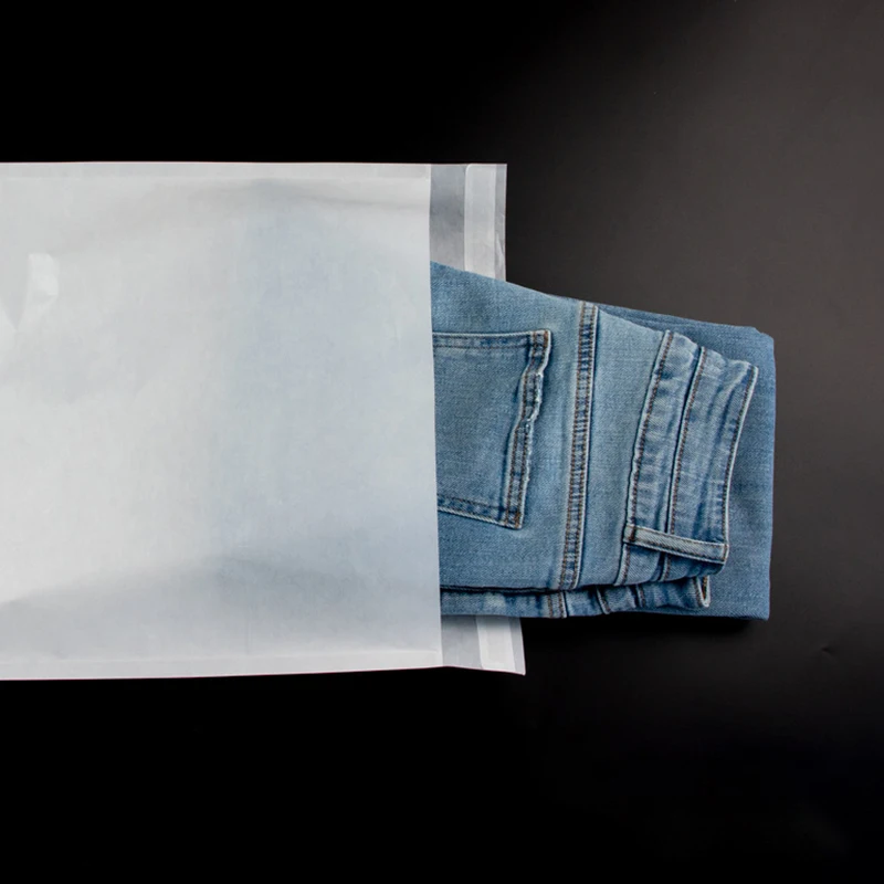 100 шт./партия прозрачные пакеты для одежды