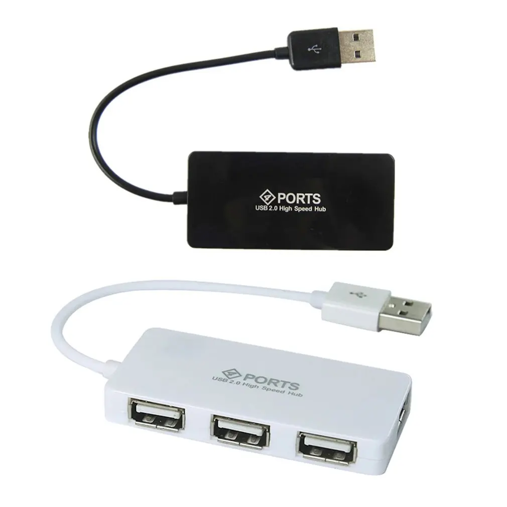 

Концентратор USB 2,0 для ноутбука, ПК, высокоскоростной внешний адаптер с 4 портами, сплиттер, USB-расширитель, компьютерные аксессуары для MacBook ...