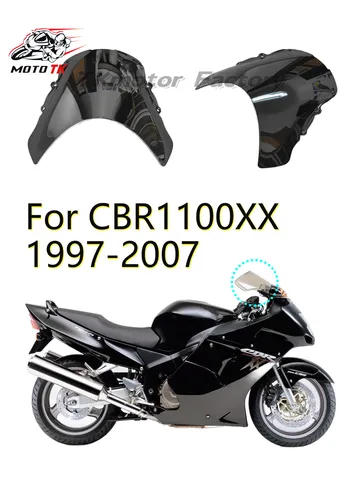 Для Honda CBR1100XX CBR 1100 XX Super Blackbird 1996-2007 1996, 1997, 1998, 1999, 2000, 2001, обтекатель лобового стекла мотоцикла