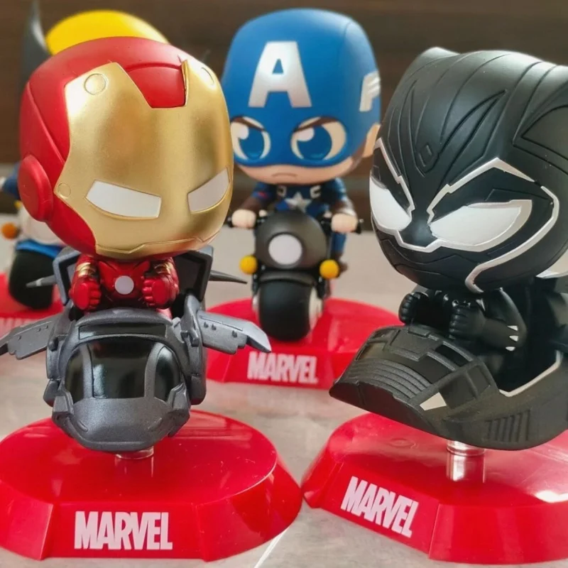 Фото Коллекционная мини-фигурка Hot Toys Marvel Comics Cosbi: Серия «Транспортные средства» — Загадочная коробка-сюрприз (Blind Box) — Милая одиночная коллекционная фигурка для коллекционеров, отличный подарок №4