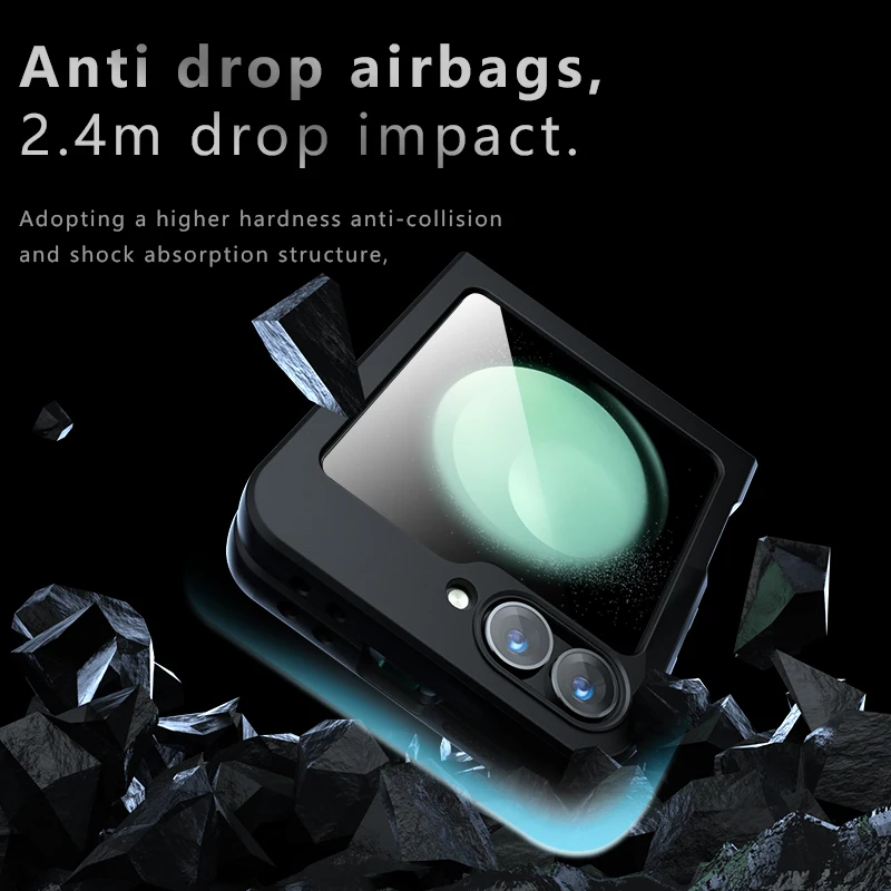 Складной прозрачный чехол-книжка для Samsung Galaxy Z 6 5 дюймов