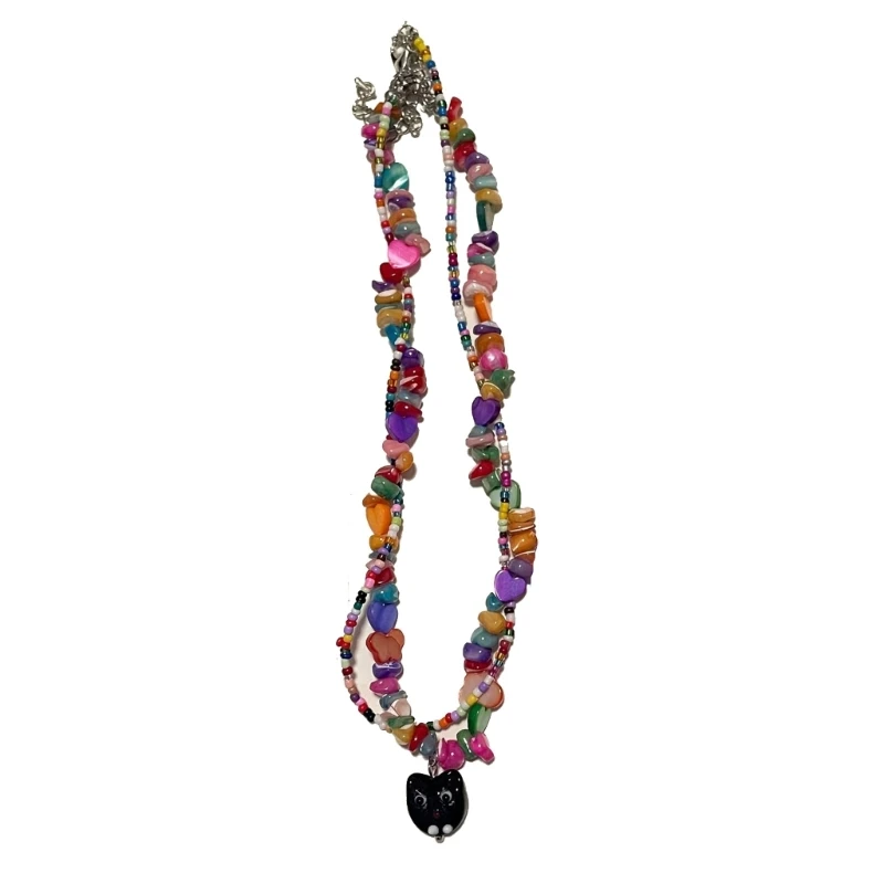 

Женский комплект из колье и браслета, ожерелье с натуральными камнями