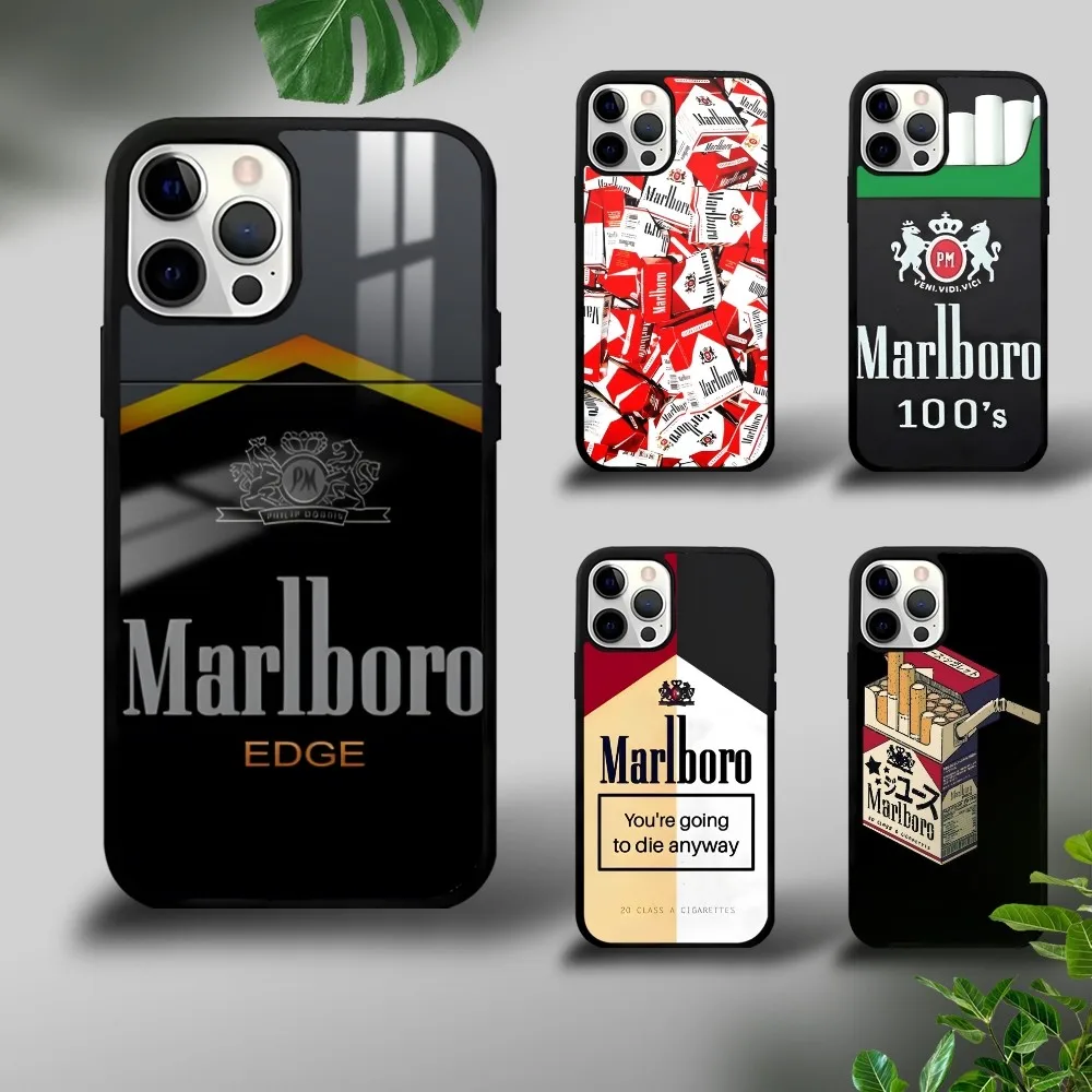 M-arlbboros Ciassic Fashion Phone Case For iPhone 16 15 14 13 12 11 Pro Xs Max Mini Plus Celulares Hard Funda