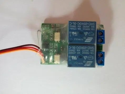 

2in1 Electronic Switch Relay Module Transmitter Control Multifunctional 1CH 2 Way Relay Switch Controller For RC Aircraft Model