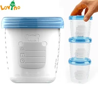 1 2pcs portable baby food storage box essential cereal infant milk powder box toddle snacks container travel stackable container
