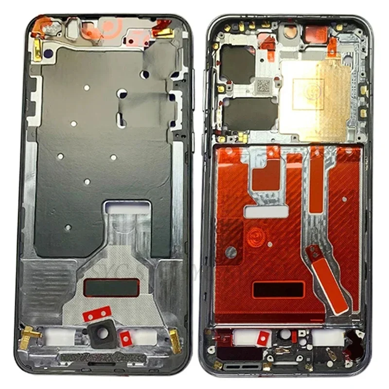 Фото Панель средней рамки BANERYPAK для корпуса телефона Huawei P50, металлические детали для ремонта ЖК-дисплея. №2