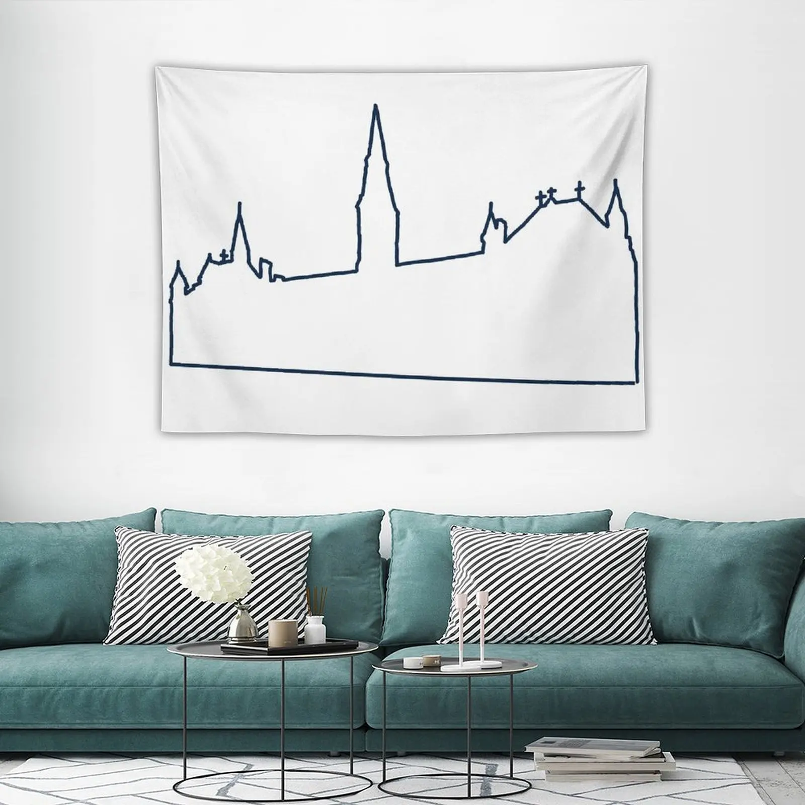 Настенный Ковер для коридора креп-Таун украшение стен комнатный Декор