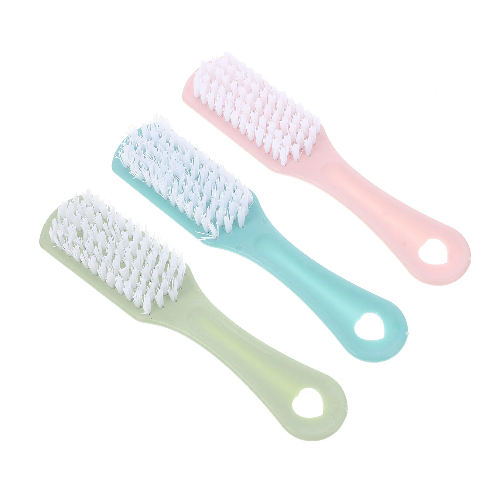 

3PCS Clean Brushes Hanging Handle Multifunction Shoes Brush Clothes Brush
