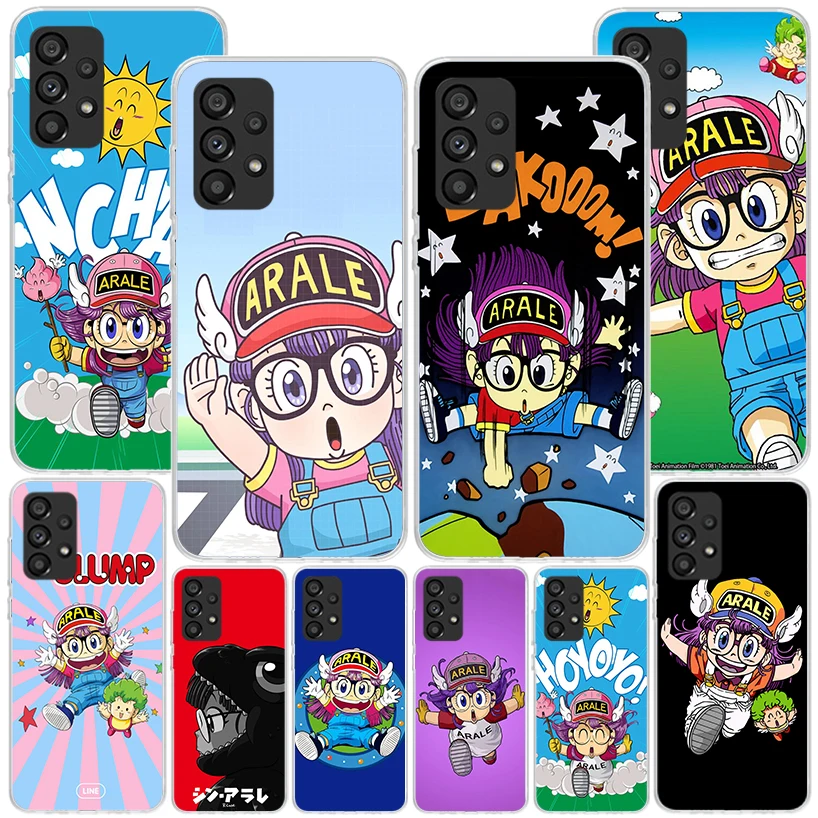 Чехол для телефона Dr Slump Arale Anime Samsung Galaxy A15 A25 A35 A55 A16 A05S A14 A24 A34 A54 A04S A13 A53 A23 A33 A03S A12 A52 A2