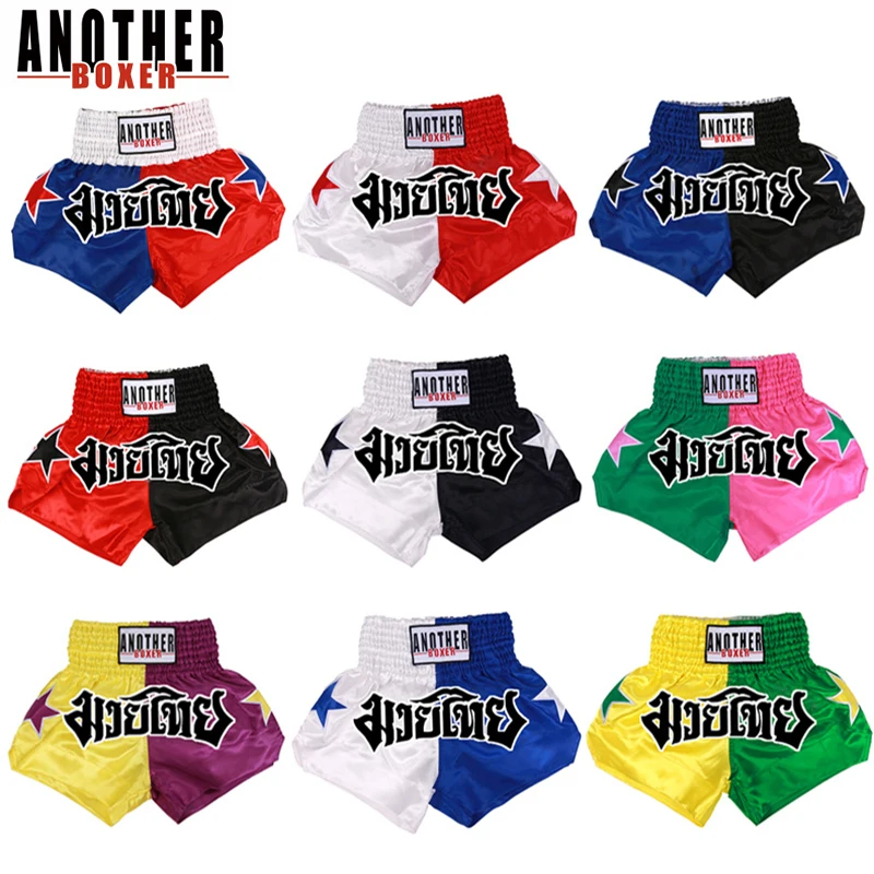 

Kick Boxing Fight Grappling Trunks Kids Women Men Mma Muay Thai Shorts Boys Girls Bjj Sanda Training Combat Uniform Boxer Pants