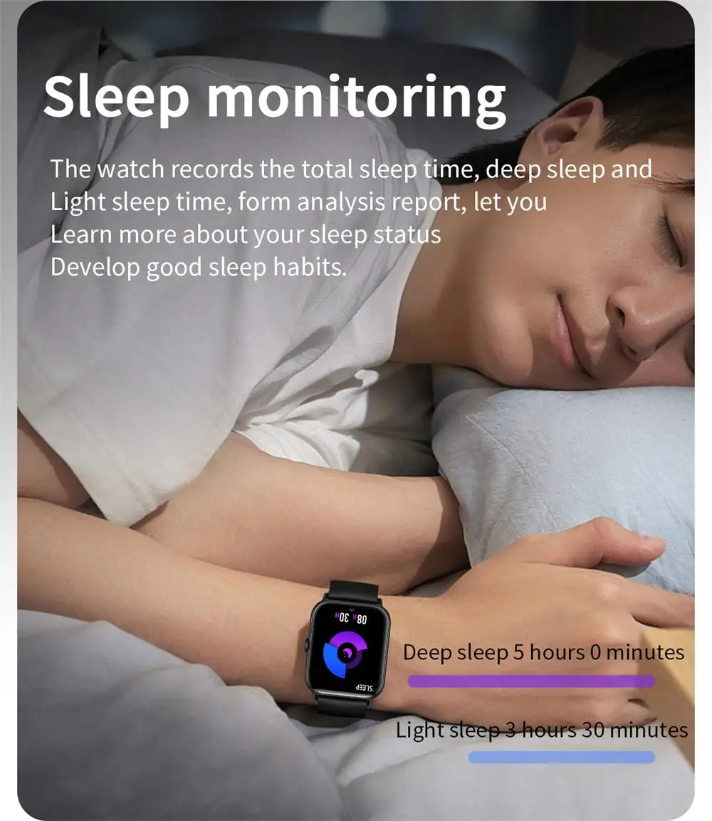 

Heart Rate Blood Pressure Smart Bracelet 2023 Bluetooth Call Sport Fitness Watch Sleep Monitor Smart Watch For Men Smartwatch