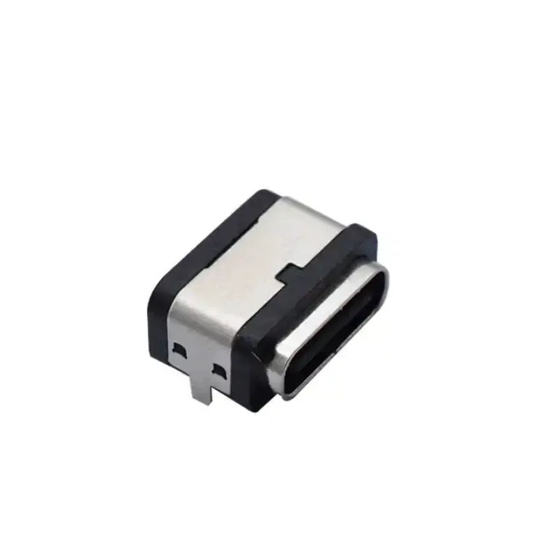 

Waterproof IP-X8 6PIN SMT Usb type C female type connector Socket