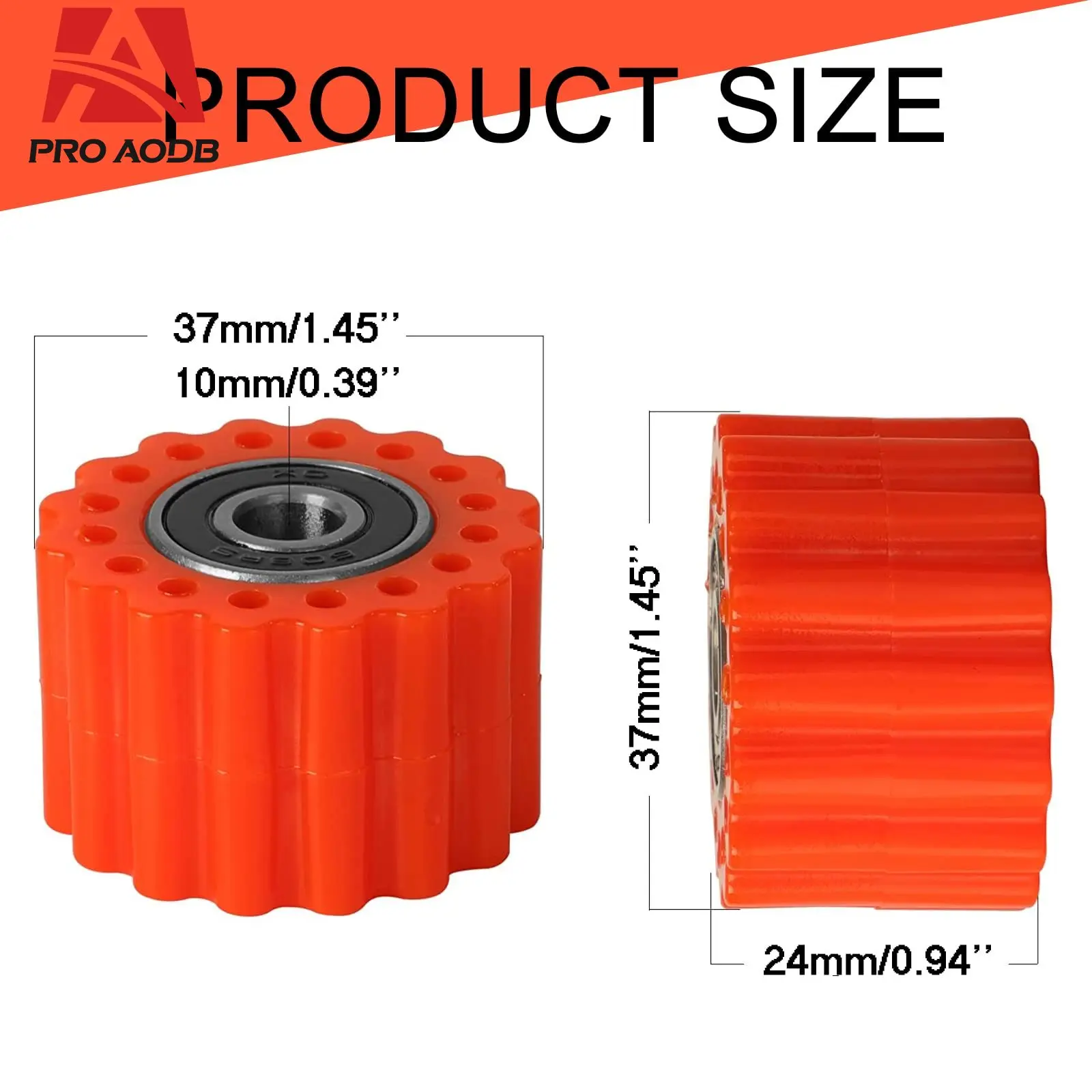 R9CC 8/10 мм приводная цепь роликовый шкив колесо слайдер натяжитель направляющая