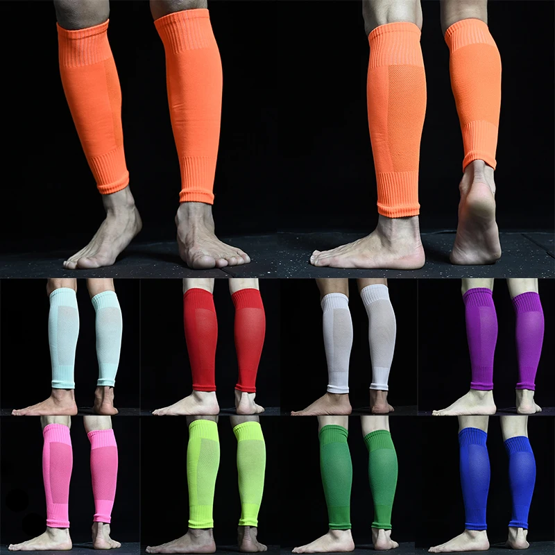 

Football Leg Guard Comfort Hose Hose Without Foot Breathable Insert Football Package Leg Braces Men Running Socks