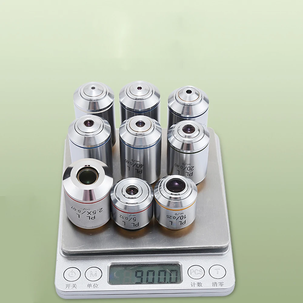 PL L 2.5X/5X/10X/20X/40X/50X/60X/80X/100X длинное рабочее расстояние бесконечный