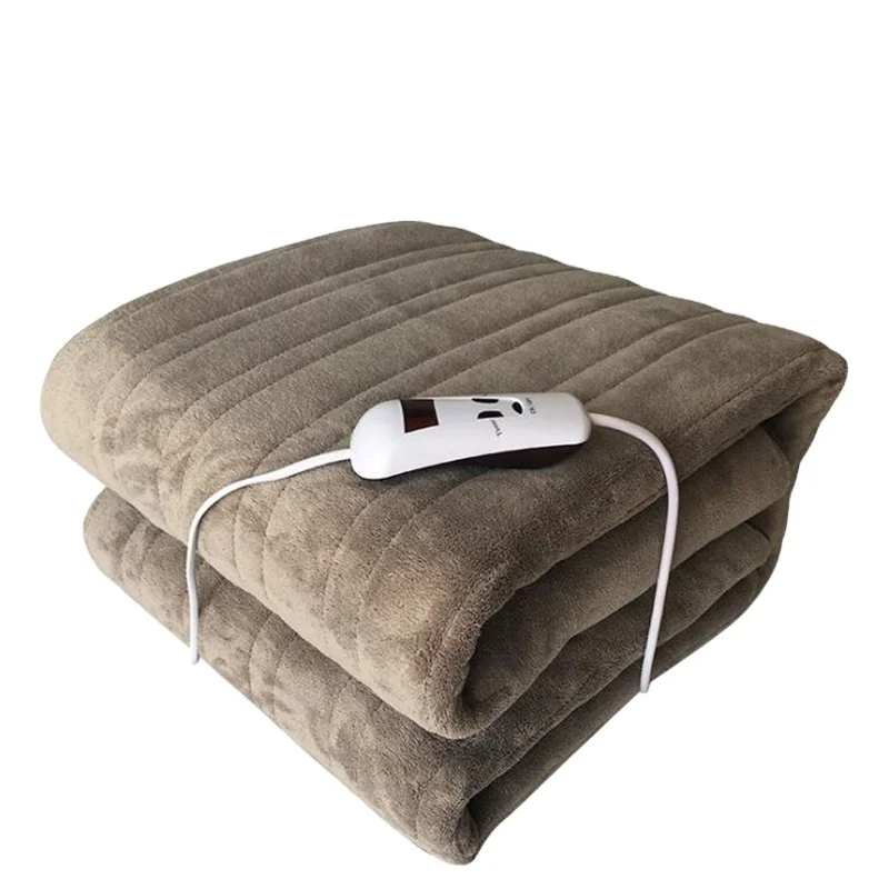 

220V Waterproof Electric Blanket Double Electric Heated Blanket Mat Single-control Dormitory Bedroom Heating Carpet