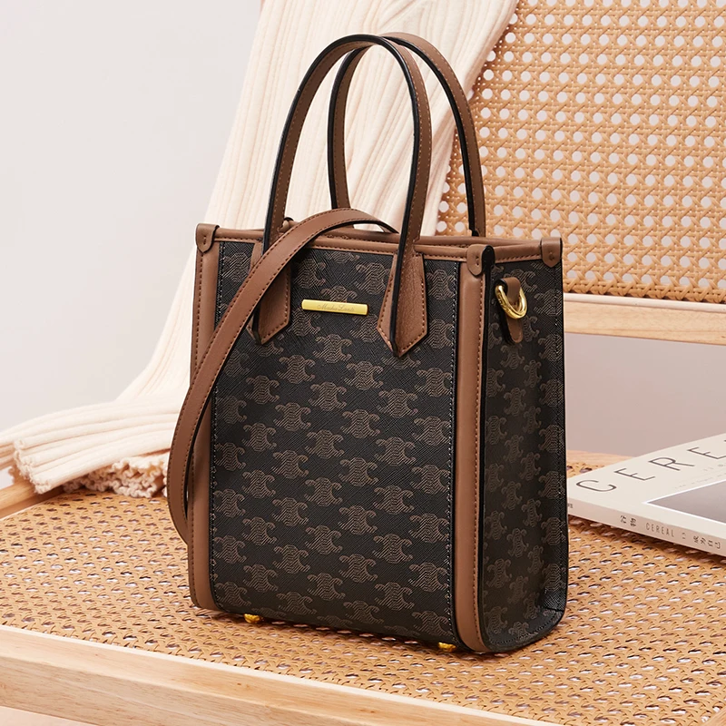 

MashaLanti Women Handbags PVC Leather Square Female Top Handle Bags Luxury Brand Designer Shoulder Bags