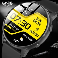 lige 2022 smart watch men full touch sport fitness watch ip67 waterproof bracelet bluetooth for android ios women smartwatch men