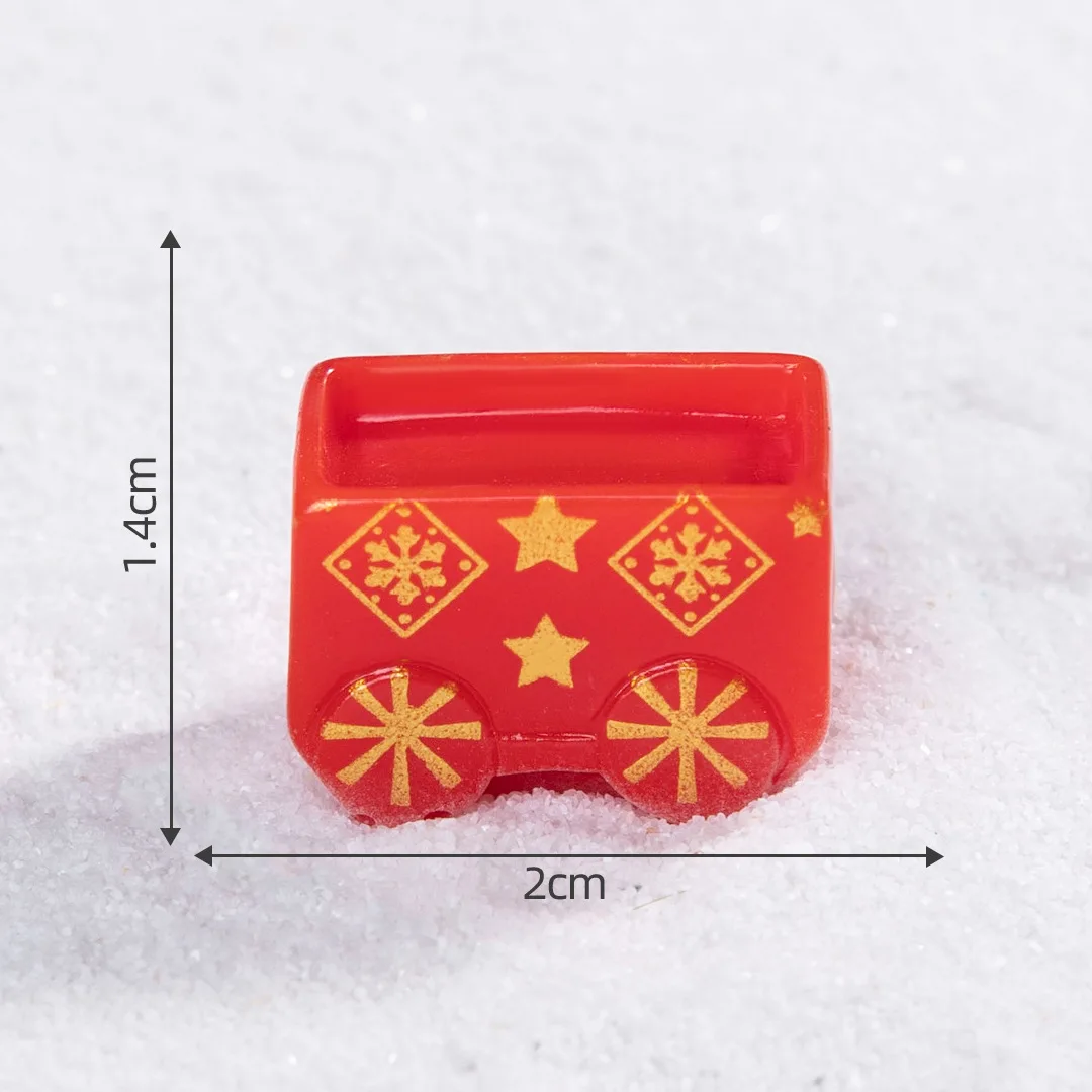 

Кабошоны из смолы со снеговиком 100 штук