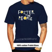 nuevo foster the people americano banda indie pop camiseta de algod%c3%b3n 100 tama%c3%b1o de ee uu