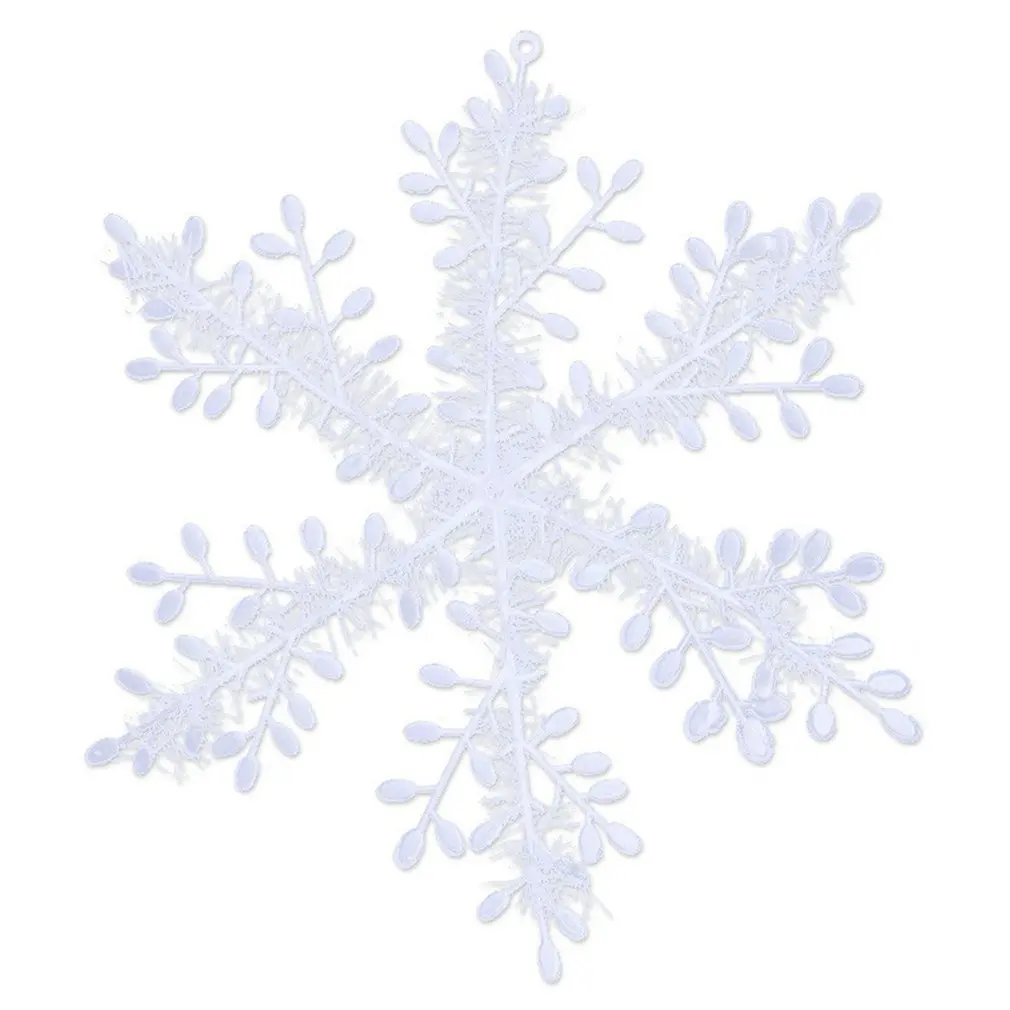 

Рождественское украшение в виде снежинки, поделки в виде снежинки, украшение для рождественской елки, праздничное украшение, Рождественска...