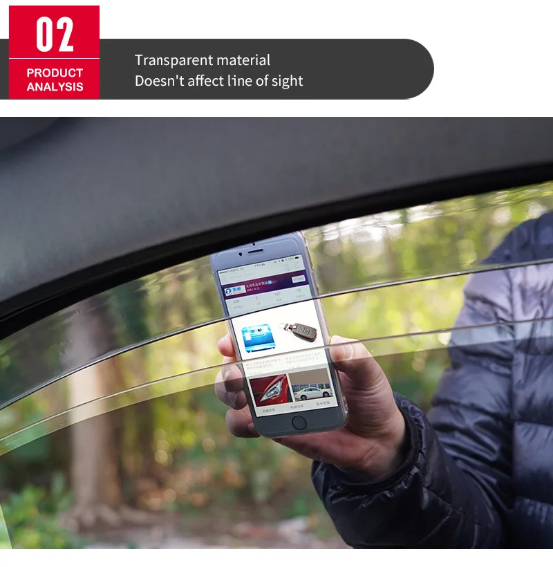 Козырек для окна Fpr 18-23 BYD qin Plus Pro DMI отражатели воздуха защита от дождя дыма ветра