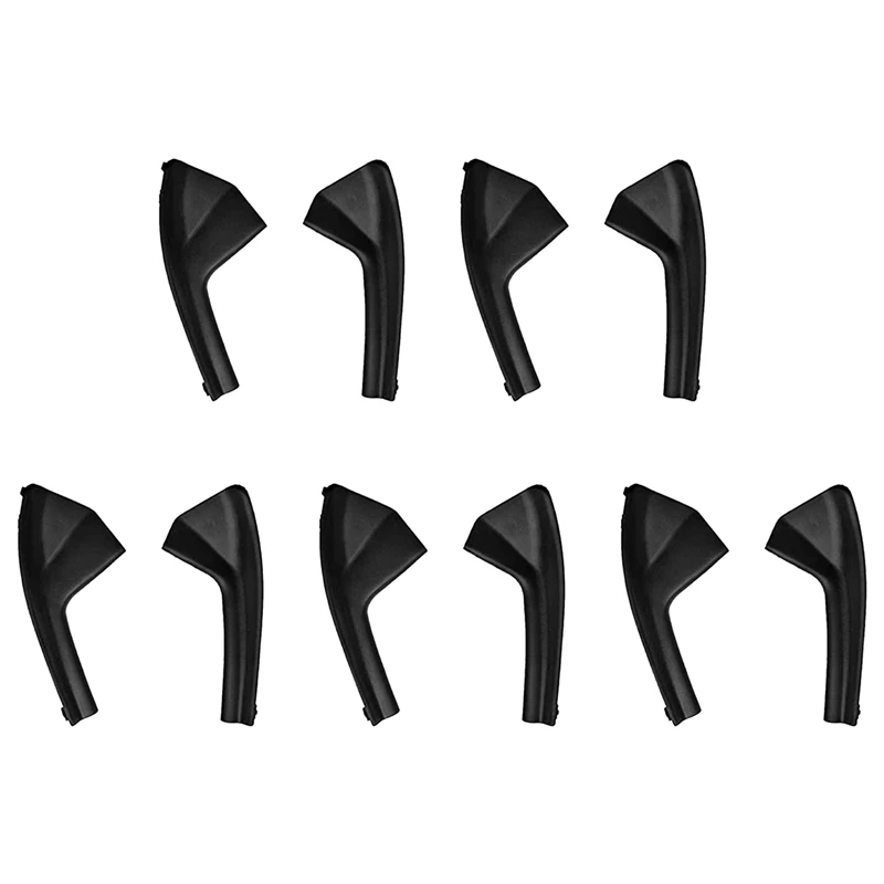 

10X Автомобильная передняя щетка стеклоочистителя, Боковая Отделка, крышка, дефлектор воды, хомут для Nissan Tiida, модель 66895-ED50A 66894-ED500