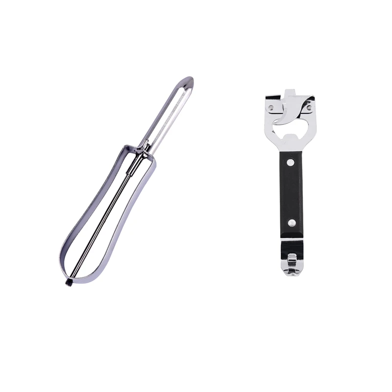 

LJL-поворотная Овощечистка, металлическая нержавеющая сталь 430, резак, Твистер, кухонный инструмент и открывалка для пивных бутылок из нержав...