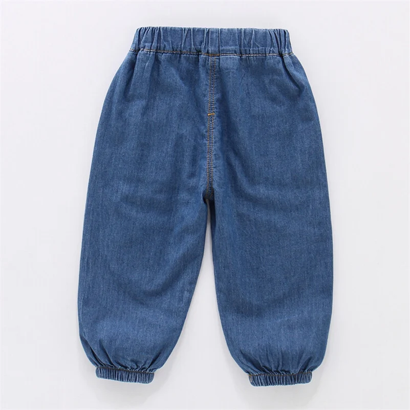 2024 весенне-осенние модные повседневные брюки для мальчиков с защитой от комаров