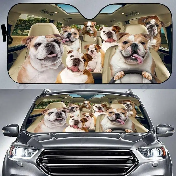 

Bulldog Auto Sun Shade Car Windshield Window Cover Sunshade