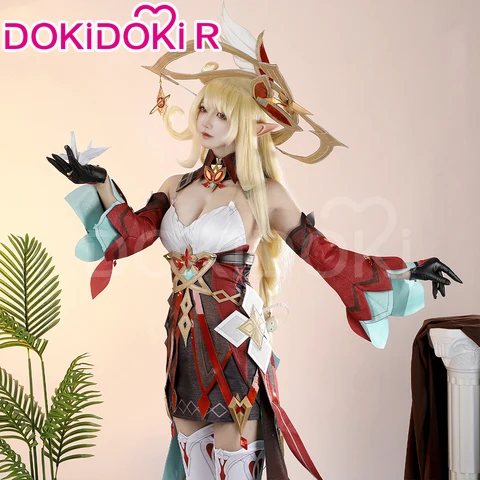 Косплей костюм Алиса Genshin Impact DokiDoki-R Klee женский