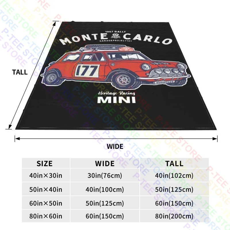 Классическое мини-одеяло Gp Crew 006 медный Монте-Карло ралли 01 роскошное постельное