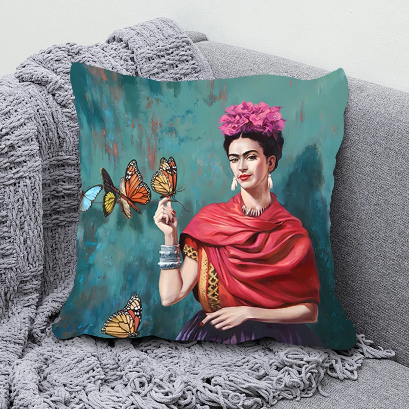 F-Kahlos Квадратный Чехол Для Подушки-стиль Dakuymura Спальни Офиса Кафе Автомобиля